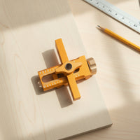 Aluminum Alloy Cabinet Door Installation Tool Cross-Shaped Clamp Cabinet Door Installation Jig Millimeter Scale Threaded Adjustment