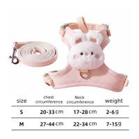Dog Vest Harness No Pull Vest Dog Harness Soft Pet Equipment for Young Dogs, Outdoor Walks, Travel