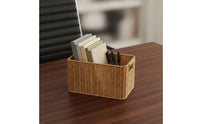 woven Storage Basket Storage Basket with Handles Space-Saving for Living Room