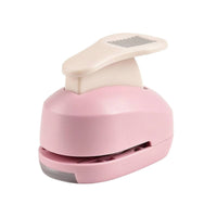 Compact Handheld Paper Punch Low-Profile Lever Punch Easy to Use One-Handed for Scrapbooking, Journaling