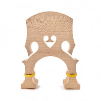 Double Bass Bridge Easy to Fit Upright Bass Bridge Smooth Lightweight for Luthier, Instrument Repair, Setup Work