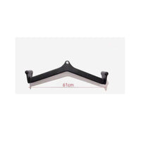 Gym Cable Attachment Handle Dipped Coating Fitness Equipment Non-Slip Exercise Gear