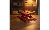 Slim-Base Base Hydraulic Scissor Lift Model Printed Detailing Resin Scissor Lift Model Four-Support Structure