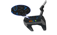 Non-Slip Grip Putter with Aiming Line Portable Alignment Putter Sleek Design Golf Start Line Practice Aid Instant Feedback for Practice Green