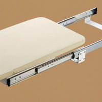 Pull-out Ironing Board with Slide Rails Space-Saving Folding Ironing Board with Rotating Base Discreet Furniture for Laundry Room, Small Apartments