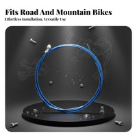 Stainless Steel Bike Cable Smooth Cycle Brake Inner Cable Wear-Resistant Stainless Steel Derailleur Wire for Cyclists, Workshop, Garage
