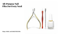 Complete Nail Maintenance Box Beginner Approachable Manicure Tools Multi-Functional Individual Maintenance Item for Beginners, Home Users, Manicuring