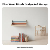 Space-Saving Wavy border board Decorative Storage wall-mounted Shelf Playful & aesthetic Display shelf Easy to Instsuitable for Home Decorators, homeowners, Playroom, Nursery, Living Room, Entryway