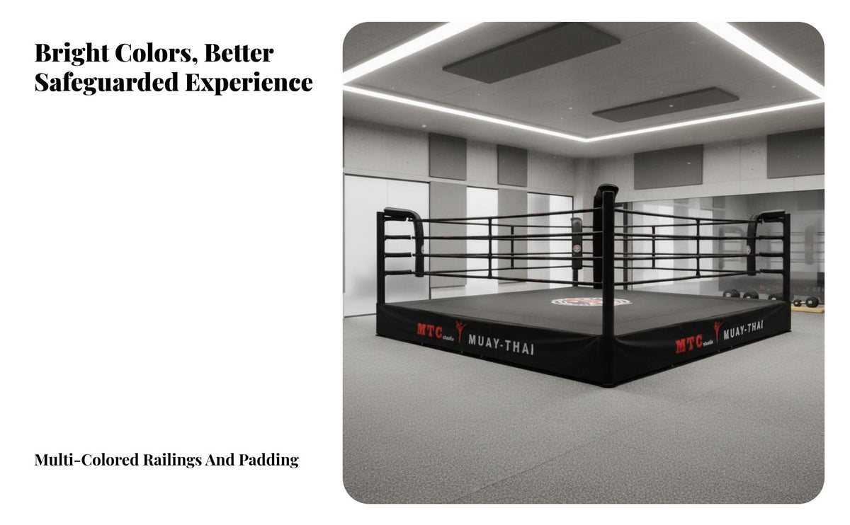 MMA Eight-Sided Cage Competition Standard Boxing Arena Professional Grade Muay Thai Training Arena for Fighters, Gym