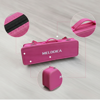 Melodica Carrying Case for 32/37 Key Instruments, EVA Hard Shell Storage Bag, Universal Fit for JDR Swan DHS Melodicas