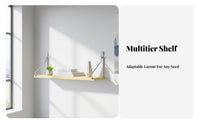 Drillwithout Drilling Installation Floating Shelf Easy to Install Display Ledge Space-Saving Household Storage Strong Load-Bearing for Decor Enthusiasts, Homeowners, Living Room, Bedroom, Home Office, Bathroom