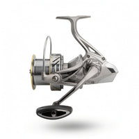 Fishing Reel with Double Guide Rod Heavy-Duty Fishing Reel with Front Drag Tackle Sealed Bearing Ultra Smooth