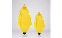 Bright Yellow Banana Costume Funny Banana Tunic Pull-on Fruit Costume Sleeveless for Halloween