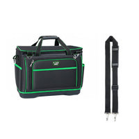 Multi-Pocket Electrician Tool Bag Large Capacity Hard Bottom Tool Bag Wear-Resistant for Mechanics, Construction