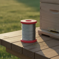 500 G Long-Lasting 24 Gauge Beehive Wire Stainless Steel Beekeeping Wire for Beekeepers