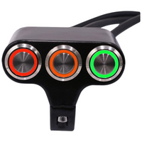 Waterproof aluminum motorcycle controller