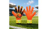 Goalkeeper Gloves with Finger Protection Guarding Soccer Goalkeeper Gloves Padded for Kids, Children