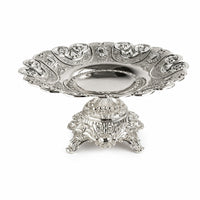 Pedestal Serving Tray Elegant Serving Tray with Pedestal Engraved for Weddings