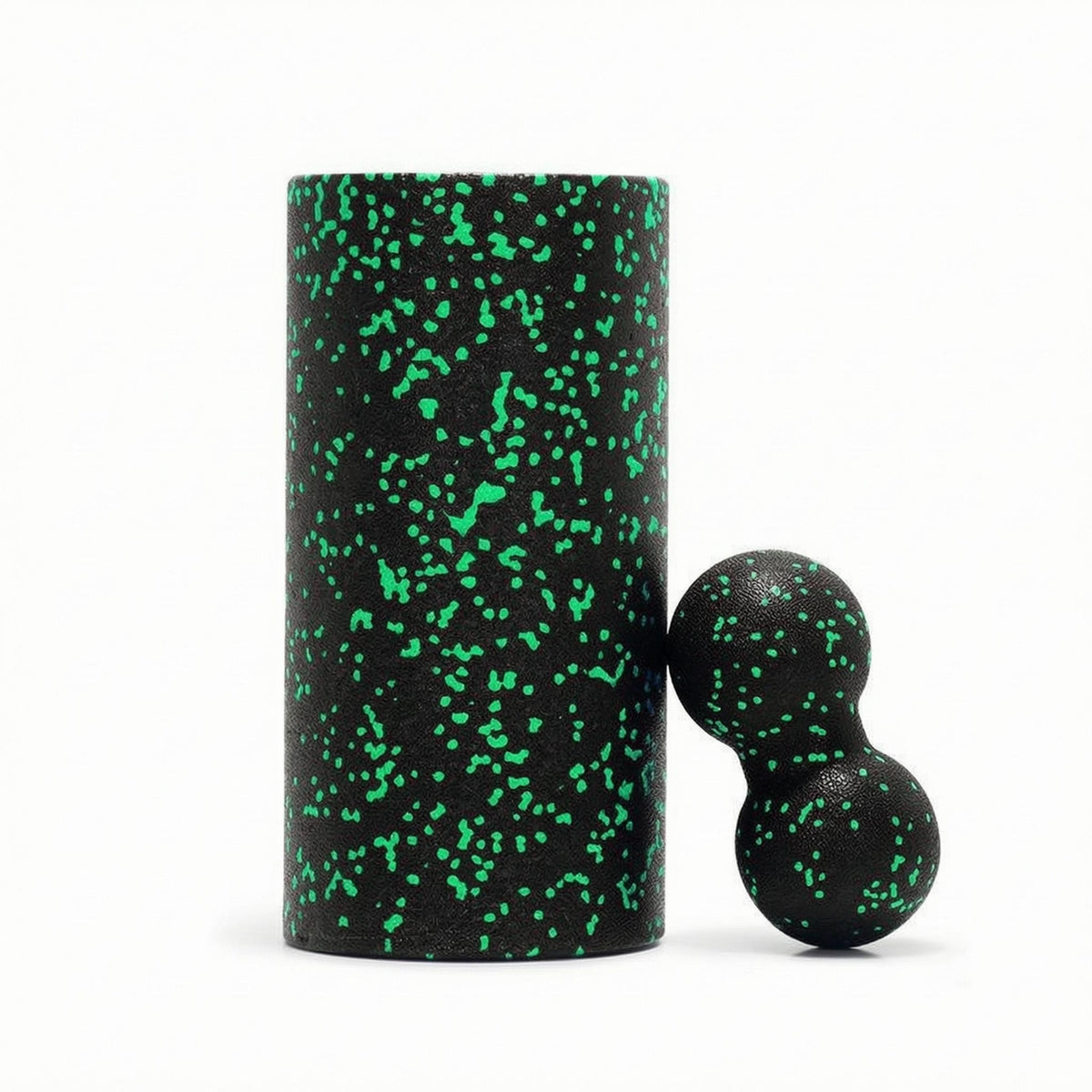 Cylindrical Expanded Polypropylene Foam Roller Speckled Hollow Foam Roller Sturdy Fitness Gear Portable