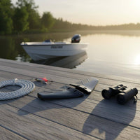 High Performance ABS Outboard Hydrofoil Easy to Install Engine Stabilizer Stabilizer Fin Fuel Saving for Boating, Fishing