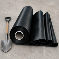 Waterproof Sheet Reservoir Civil Engineering Sheet HDPE High Density Polyethylene Black For Landfill Fish Pond