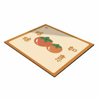 Refrigerator Dust Cover Easy to Clean Fridge Top Mat Universal Fit Fridge Protector Mat