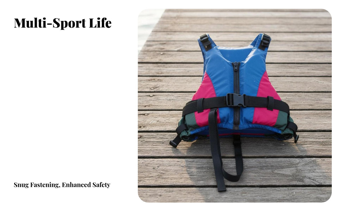 Grown-up Flotation Device Lightweight Kayaking Buoyancy Aid Fishing Safety Vest Breathable Swimming Buoyancy Aid Quick-Dry
