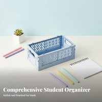 Compartmentalized Design Multi-Compartment organizer Space-Saving Desk Organizer Cluttercostless StatiA singlery Holder Minimalist & aesthetic for Office Workers, Professionals, Desktop, Dormitory, Study Room, School