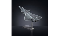 J-20 Fighter Airplane Model Diecast Fighter Plane Model Freestanding for Collectors, Showcase, Desk