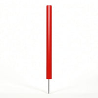 Ground-Inserted Golf Marker Stake Long-Lasting Golf Stake with Metal Spike Weather Resistant Cylindrical for Fairways
