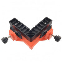 Removable Blocks Right-Angle Woodworking Clamp Screw-Tightened 90-Degree Corner Clamp Metal Threaded Screws Woodworking Corner Square Rigid Plastic for Cabinet Making, Framing, Doweling, Metal Joining