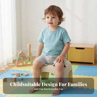 Stackable Design Molded children's Seat Lightweight Low Stool Long-Lasting Small Bench Easy to Clean for Toddlers, Preschool Teachers, Living Room, Playroom, Nursery, Bathroom