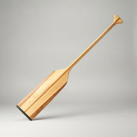 Dragon Boat Paddle Varnished Wooden Paddle Oar Traditional Reinforced for Paddlers, Training