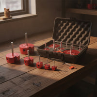 8 Pieces Pipe Fitting Reamer Kit Professional-Grade Socket Saver Set Plumbing Kit Precision-Machined Tool High-Strength