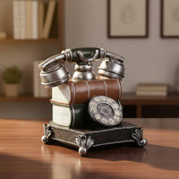 Vintage Telephone Piggy Bank Great Gift Idea Resin Telephone Money Bank Antique Phone Money Box for Collectors, Office, Bookshelf