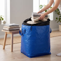 Extra Large Moving Storage Bag Oxford Cloth Woven Luggage Tote with Zipper/Drawstring