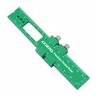 Multi Functional Aluminum Angle Ruler Clear Scale Angle Marking Ruler Sturdy Layout Measuring Tool Rust Resistant for Woodworkers, Carpenters, Woodworking Shop, Furniture Making