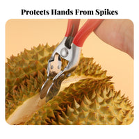 Durian Split Er Easy to Use Stainless Steel Durian Tool Fruit Split Ing Pliers Labor-Saving Manual Fruit Split Er Long-Lasting
