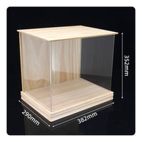 Acrylic Pet Breeding Enclosure Transparent Small Animal Breeding Box Open Interior Square Breeder Box