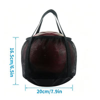 Basketball Mesh Carry Bag with Handle for Sports Balls