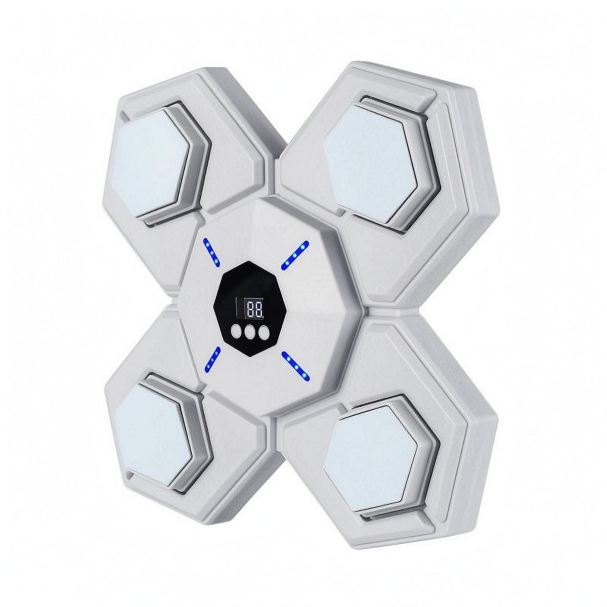 Rechargeable Wall-Mounted Boxing Target Digital Display Smart Boxing Target Soft Striking Surface Bluetooth Punching Machine ABS+PC Shell