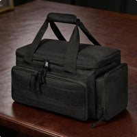 Large Capacity Tool Bag Long-Lasting Construction Multi-Pocket Tool Bag Wide Mouth Opening Padded Handle for Electricians, Handymen