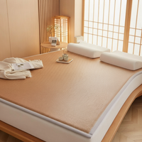 Summer Ice Rattan Mat Double-Sided Tatami Mattress Floor Mat Balcony Bedside Carpet Sleeping Pad Soft Mat