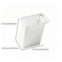 Scooter Seat Container Enlarged Scooter Storage Box with Deepened Compartment