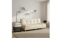Folding Sleeper Sofa Scratch Resistant Modern Convertible Futon Waterproof Armless Futon Sofa for Small Areas, Bedroom