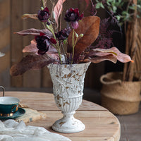 European Style Resin Tabletop Flower Arrangement Container Vintage Decor