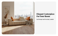 Corner Sofa with ribbedTufted spine musical key spinerest Living Room Furniture Down and Latex Filling Sectional Couch for Families, Hosts, Small Spaces