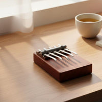 5-Note Thumb Piano Educational Smooth Finish Handheld Finger Piano for Beginners, Kids, Travel