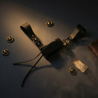 Laced Frog Blade Scabbard Metal Rings Blade Scabbard Harness Retro Medieval Belt Lightweight for Across the Body