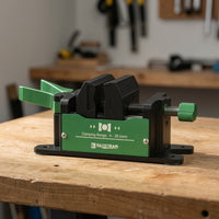 Golf Shaft Vise Clamp Adjustable Golf Club Shaft Vise Aluminum Alloy Sports Gear Stable Support Compact for Repair Bench